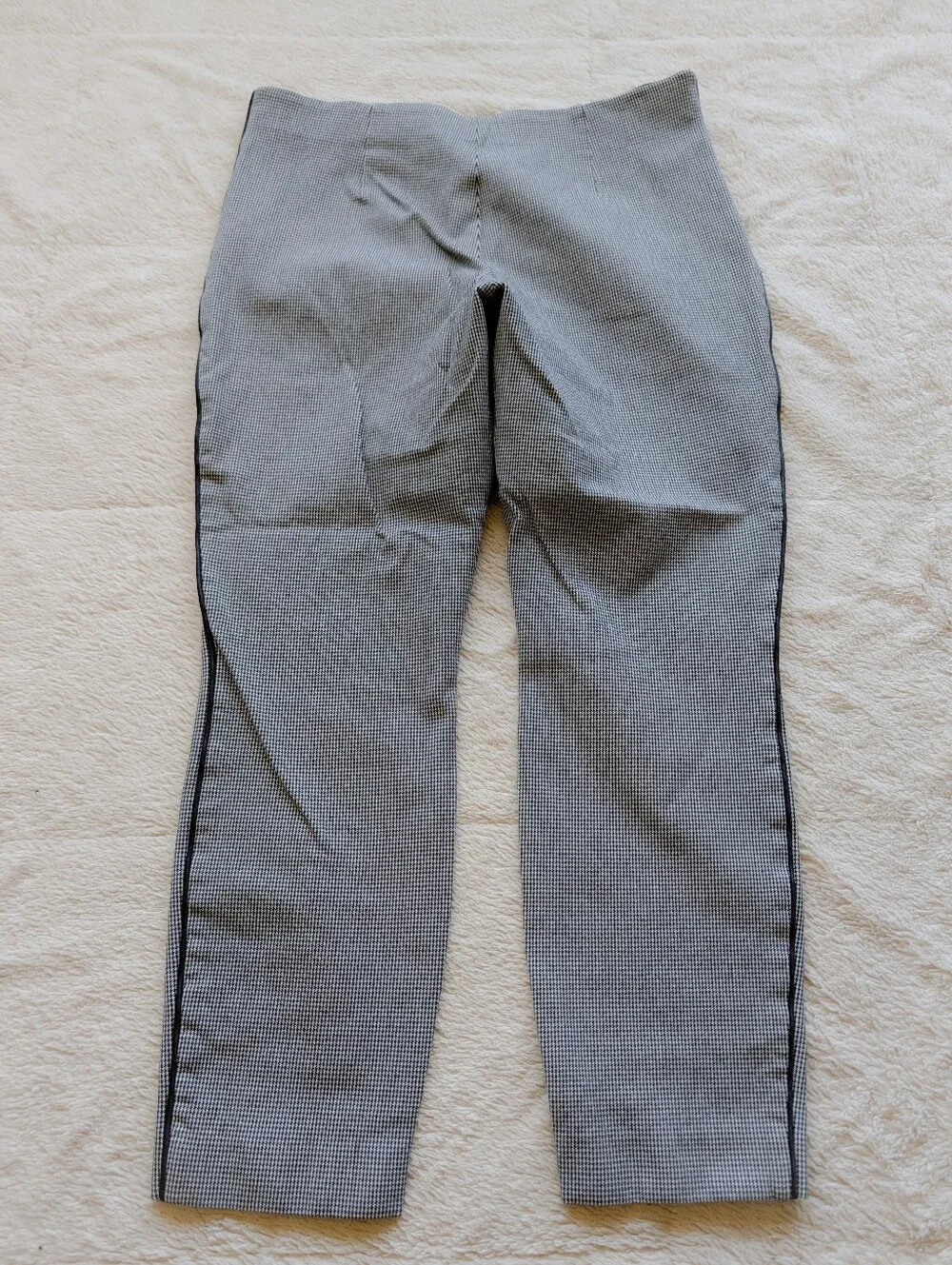 Ted Baker Side Zip Houndstooth Midrise Pants